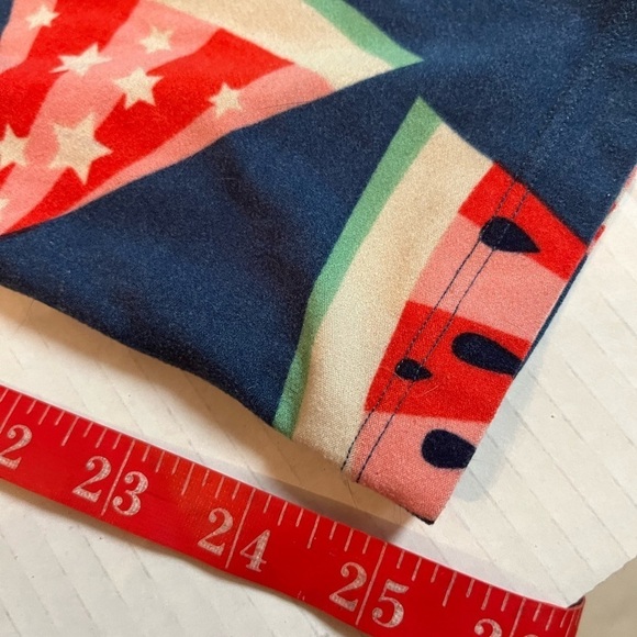 Watermelon LuLaRoe Leggings Rare Retired Print ONE SIZE - Picture 8 of 8